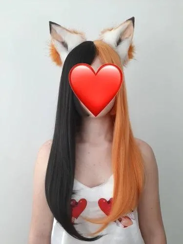Long Split Halloween Cosplay Wig