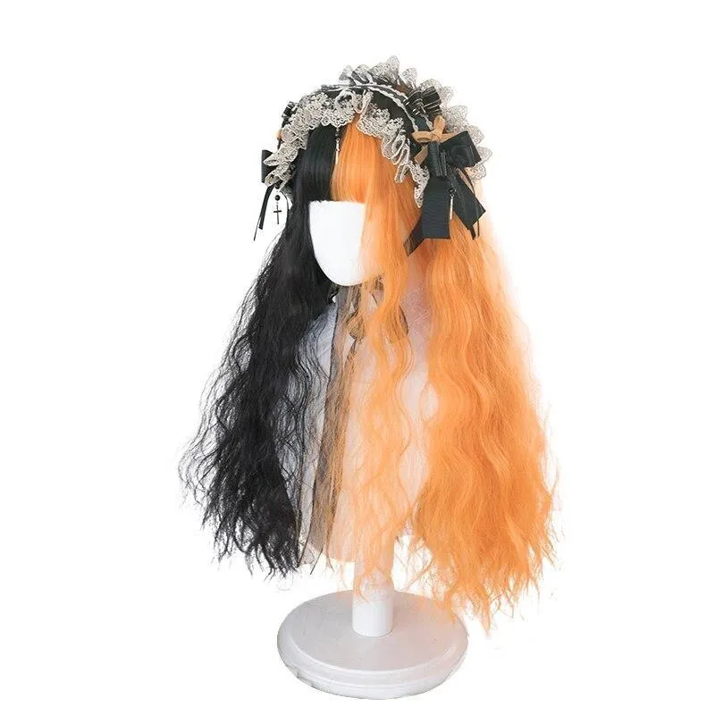 Long Split Halloween Cosplay Wig