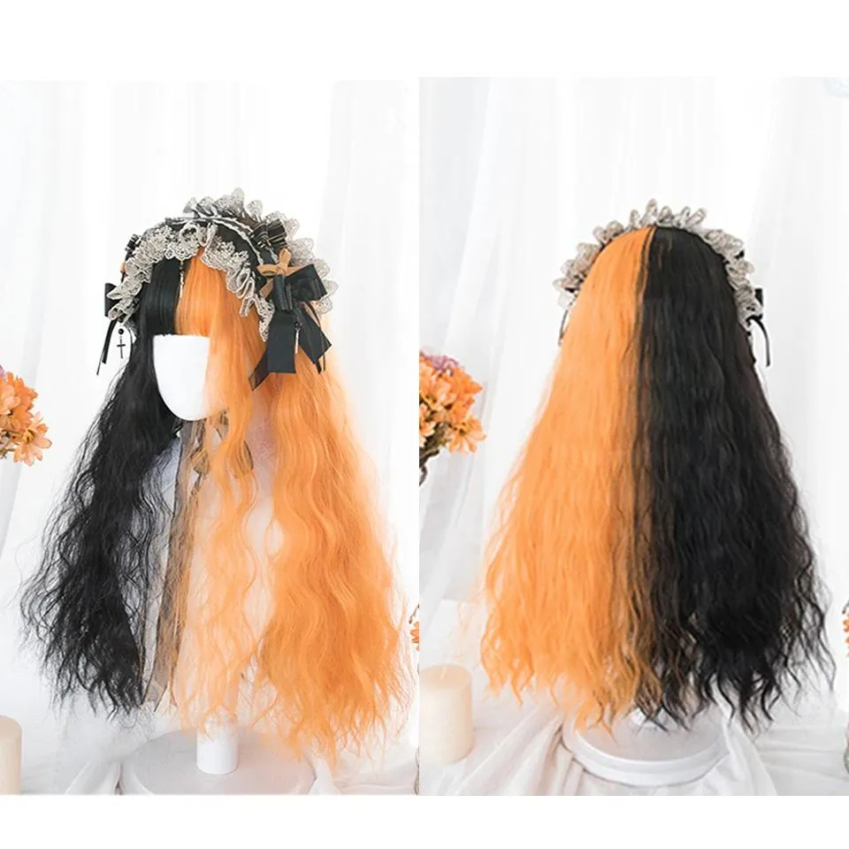 Long Split Halloween Cosplay Wig