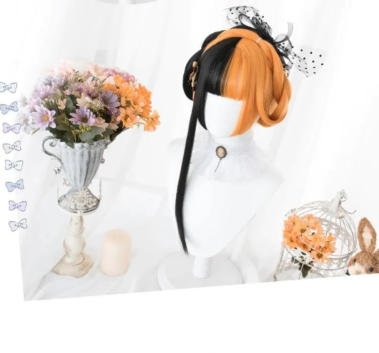 Long Split Halloween Cosplay Wig