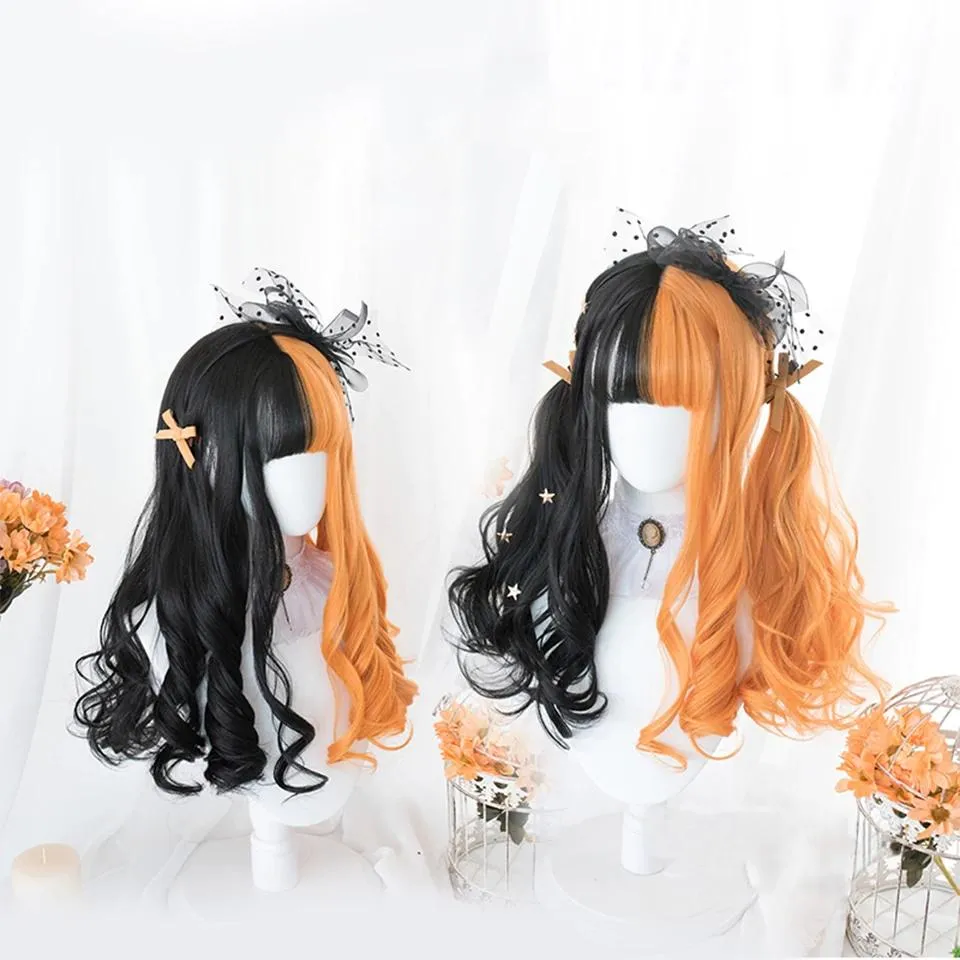 Long Split Halloween Cosplay Wig