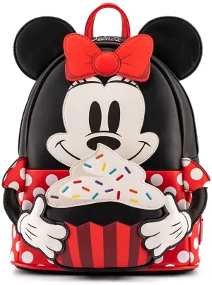 Loungefly Disney Minnie Mouse Oh My Cupcake Mini Backpack