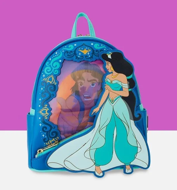 Loungefly Disney Princess Jasmine Lenticular Mini Backpack (WDBK3601)