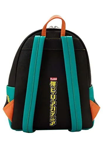 Loungefly My Hero Academia Triple Pocket Scene Mini Backpack (Multicolored)