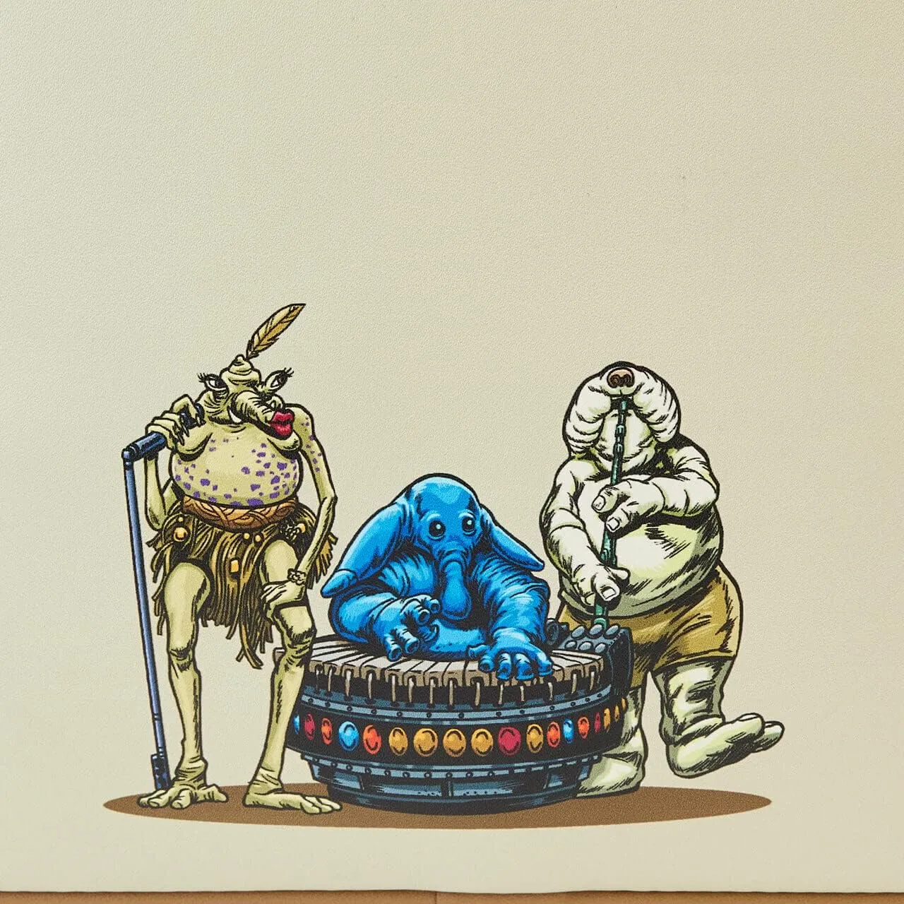 Loungefly Star Wars Return of the Jedi 40th Anniversary Jabba's Palace Backpack (Scenes Series)