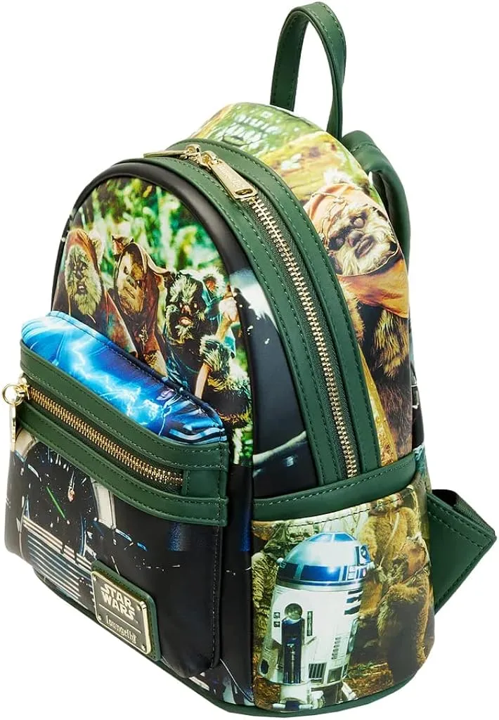 Loungefly Star Wars Return of the Jedi Mini Backpack (Green)