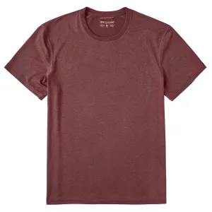 Men's Solid Active Tee LIFE IS GOOD