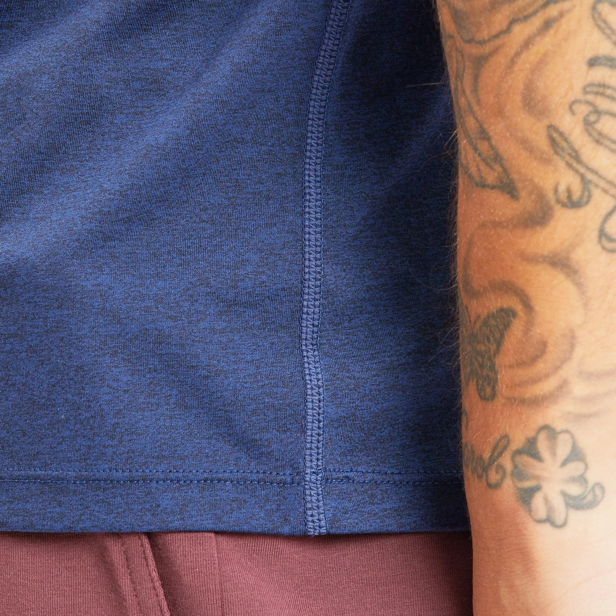 Men's Solid Active Tee LIFE IS GOOD