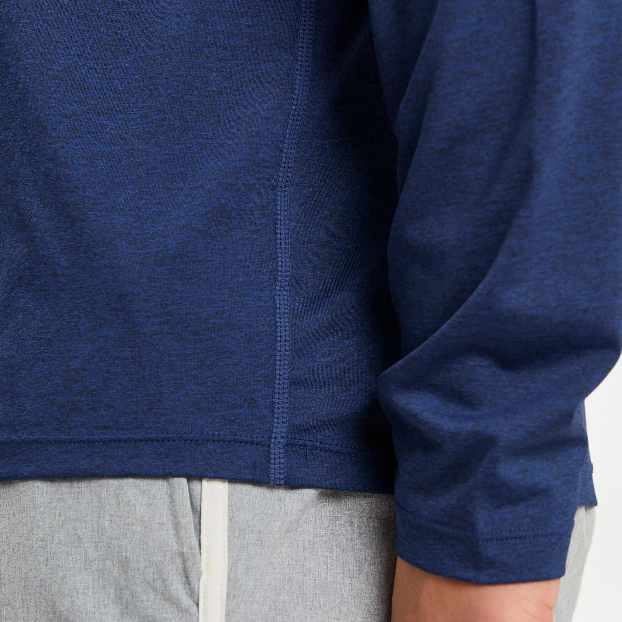 Men's Solid Long Sleeve Active Tee LIFE IS GOOD