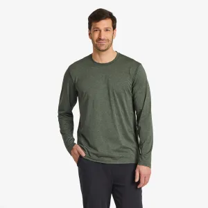 Men's Solid Long Sleeve Active Tee LIFE IS GOOD
