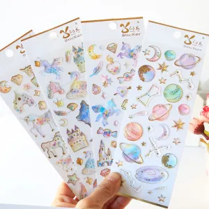 Milky Galaxy Stickers