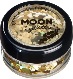 Moon Glitter Gold Cosmetic Festival Makeup Glitter