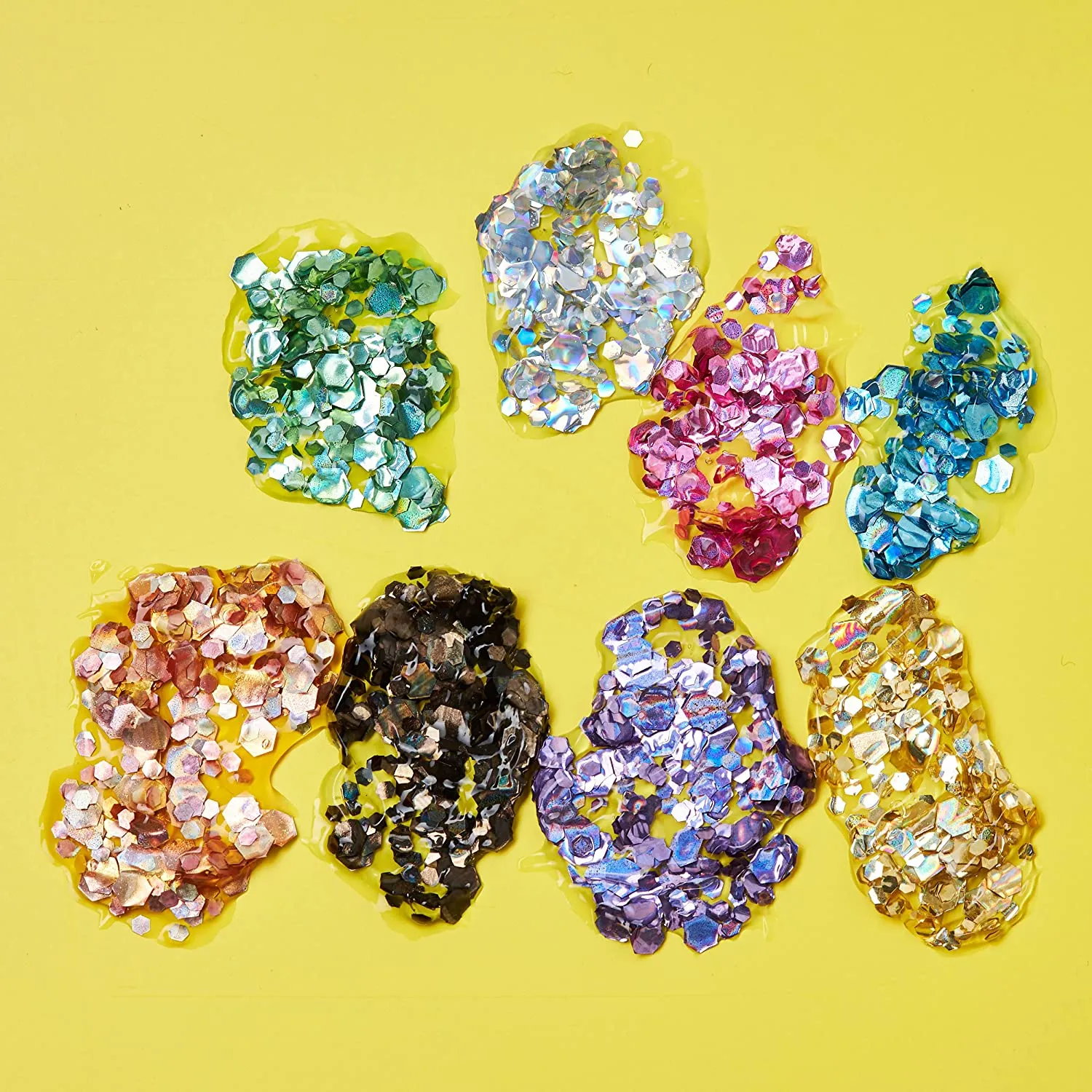 Moon Glitter - Holographic Chunky Face & Body Glitter Gel (12ml) (G13023)