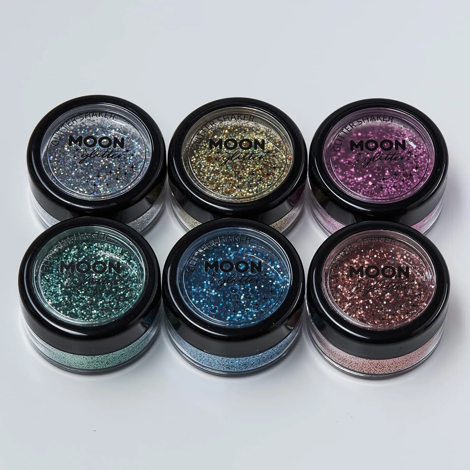Moon Glitter - Holographic Glitter Shakers Cosmetic Glitter (5g) (‎G00528)
