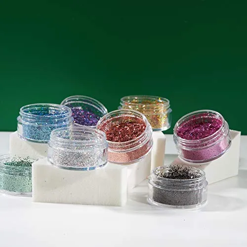 Moon Glitter - Holographic Glitter Shakers Cosmetic Glitter (5g) (‎G00610)