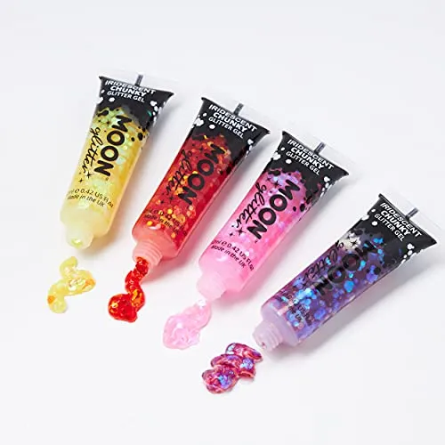 Moon Glitter - Iridescent Chunky Face & Body Glitter Gel (16 g) (G13535)
