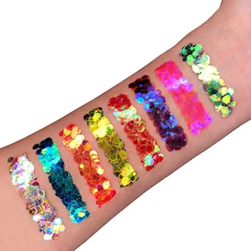 Moon Glitter - Iridescent Chunky Face & Body Glitter Gel (16 g) (G13535)