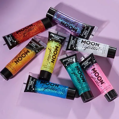 Moon Glitter - Iridescent Fine Face & Body Glitter Gel (12ml) (G21042)