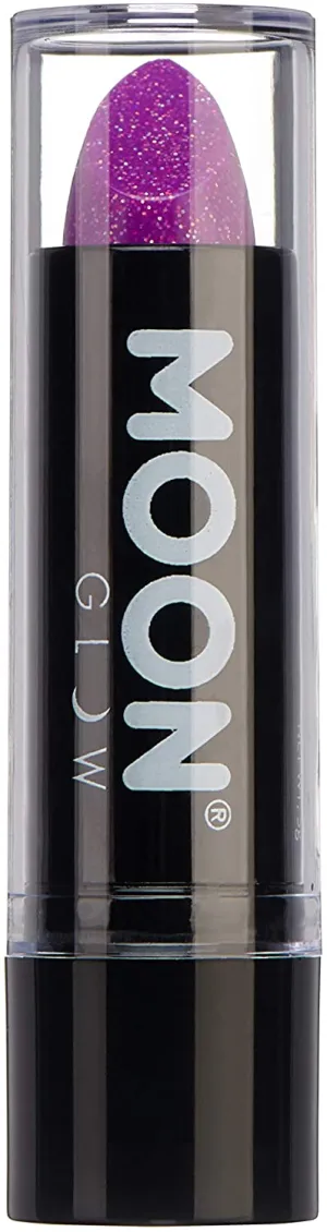 Moon Glow - Neon UV Glitter Lipstick Purple (M8497)