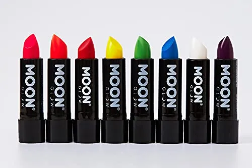 Moon Glow - Neon UV Lipstick Intense Purple Lipstick (‎M8077)