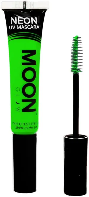 Moon Glow Neon UV Mascara - Intense Green Mascara (M8299)
