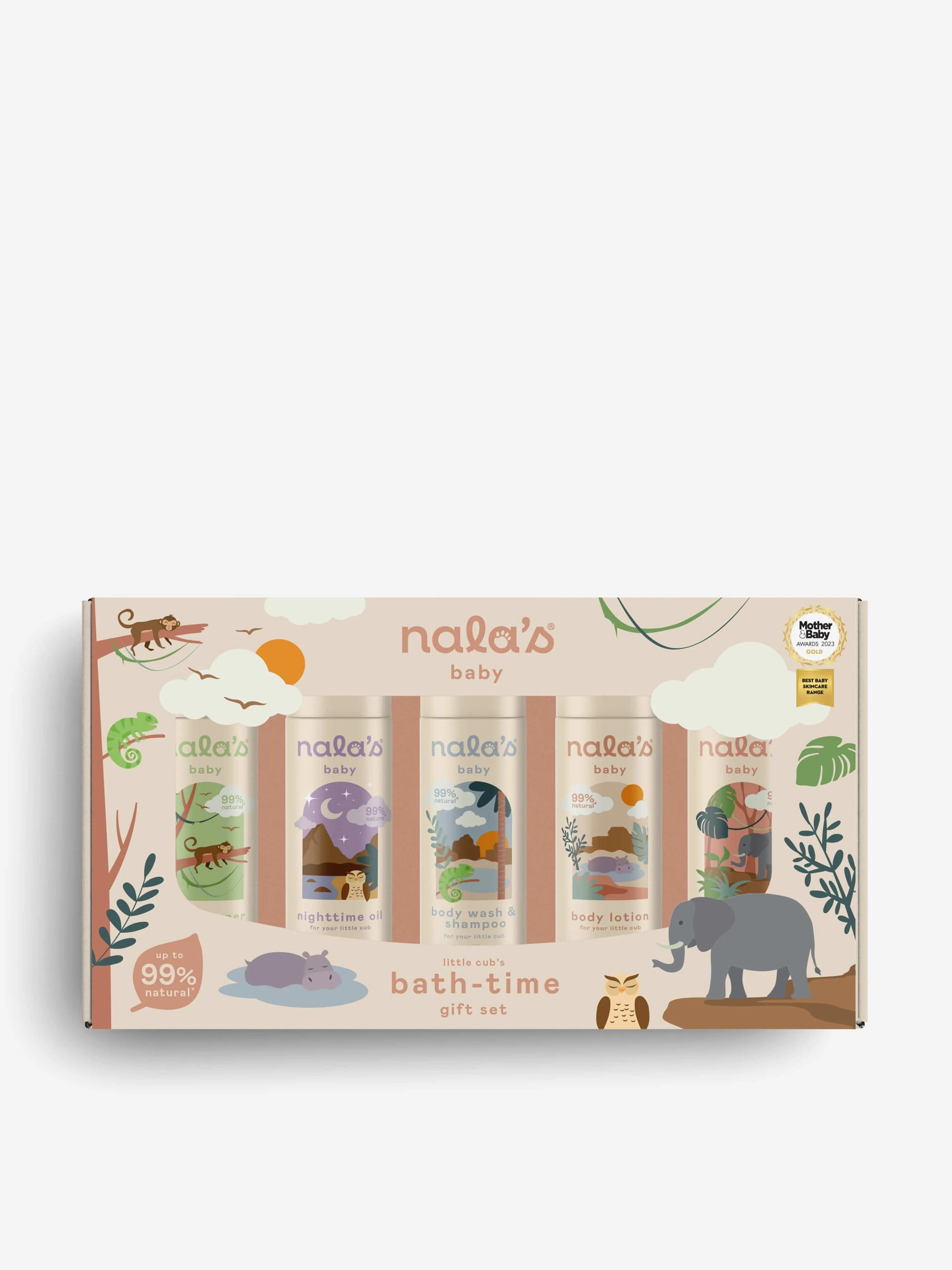 Nala's Baby Bath-time Gift Set (x5 200ml)