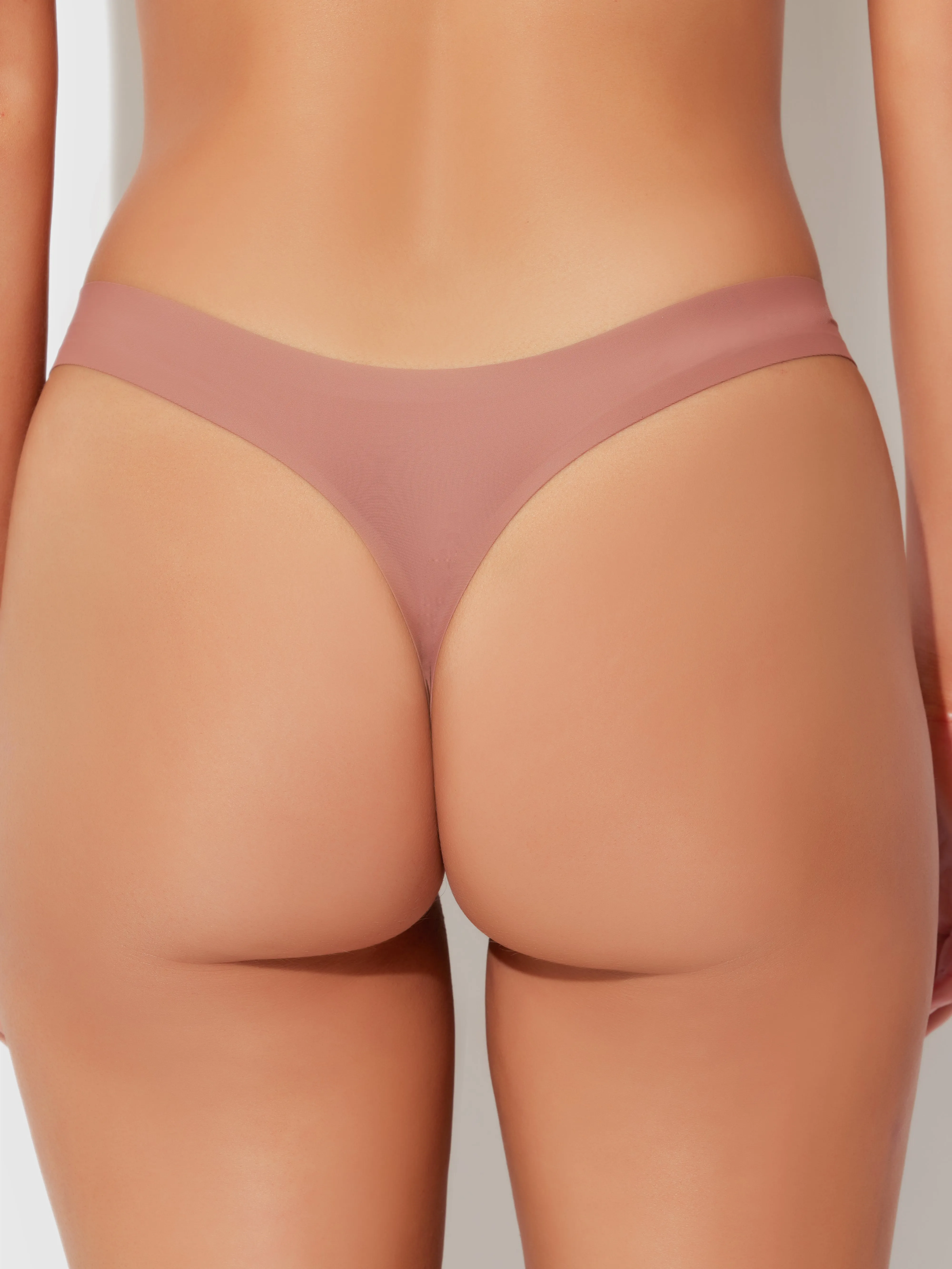 Natalia Micro Lace Up Front Thong