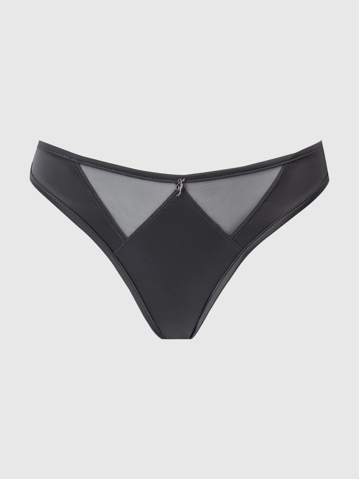Neev Oil Slick & Mesh Tanga