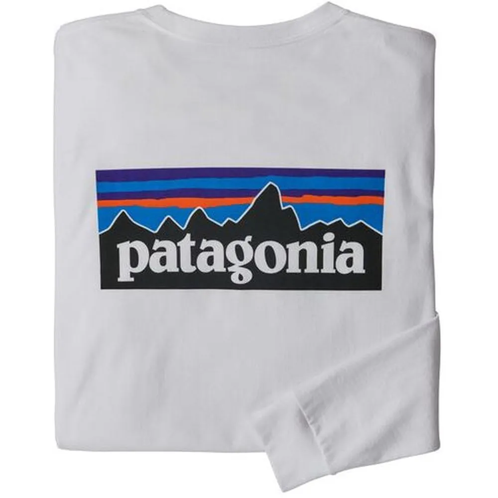 Patagonia Men's Long Sleeve P-6 Logo Responsibili-Tee Shirt
