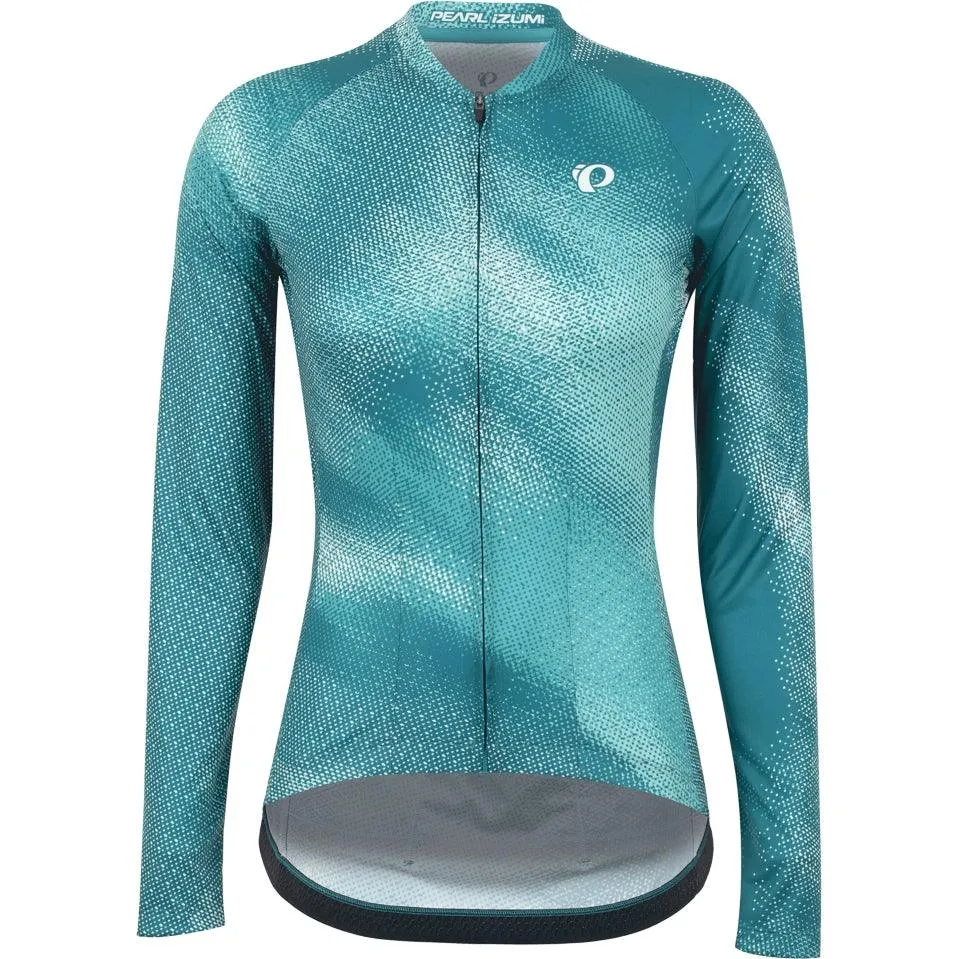 Pearl Izumi Attack Long Sleeve Women's Cycling Jersey (Gulf Teal)