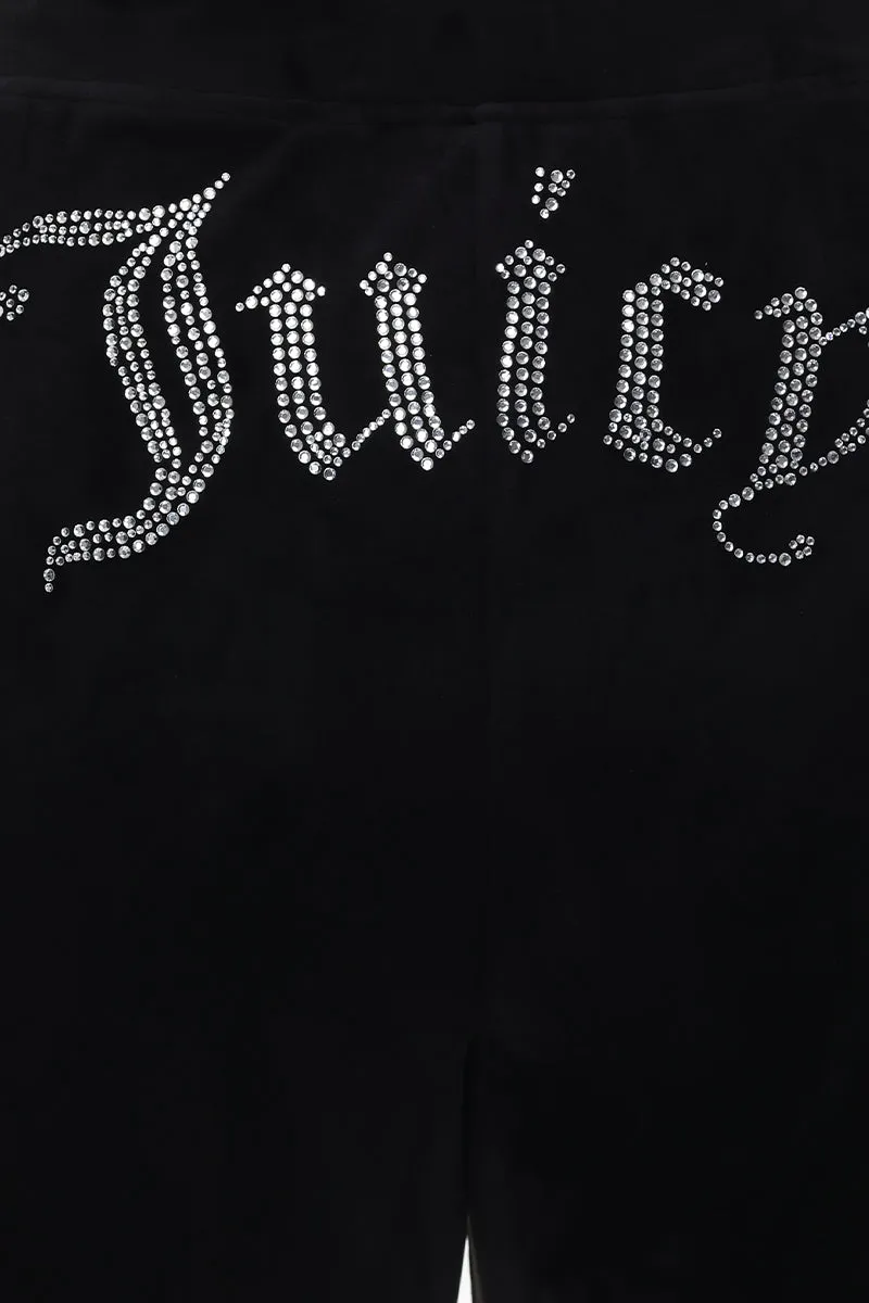 Plus-Size Big Bling Velour Jogger Juicy Couture