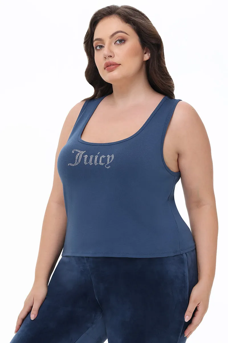 Plus-Size Small Bling Tank Top Juicy Couture