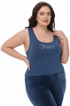 Plus-Size Small Bling Tank Top Juicy Couture