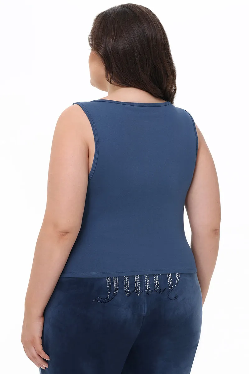 Plus-Size Small Bling Tank Top Juicy Couture