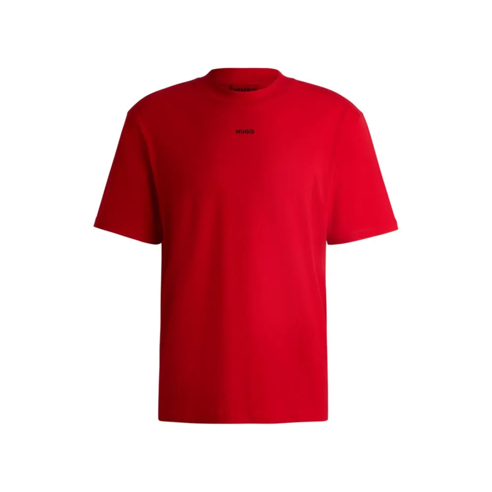 Relaxed-fit T-shirt in cotton with logo print