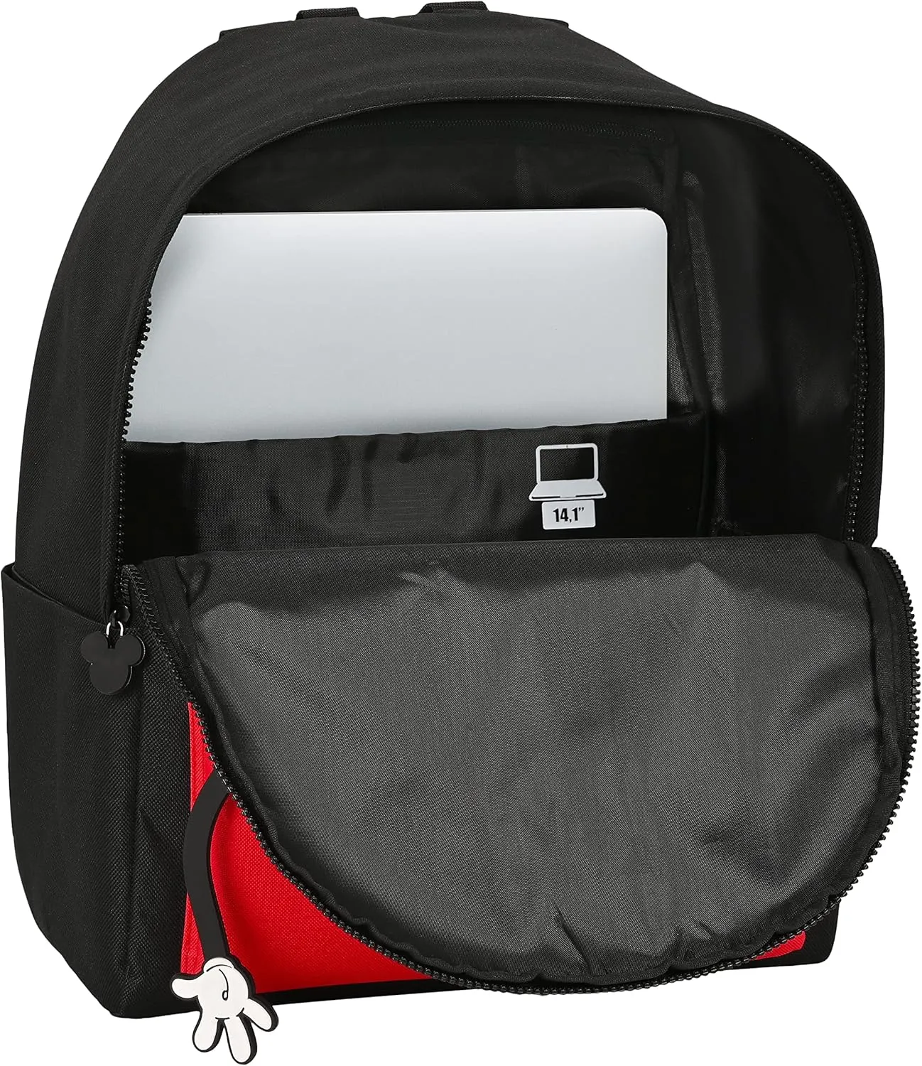 SAFTA Mickey Mouse Mickey Mood Laptop Backpack 14.1 Inches (M902)