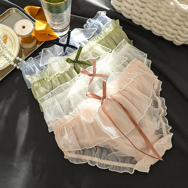 Sakura Wing Chiffon Panties