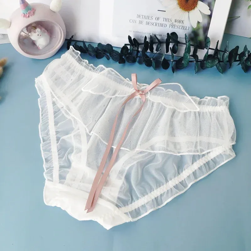Sakura Wing Chiffon Panties