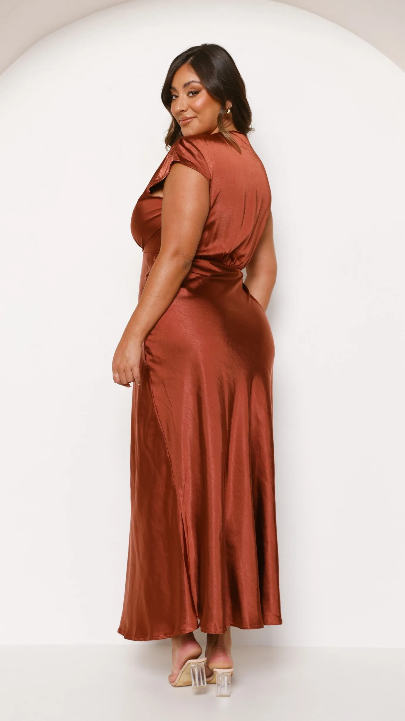Selma Maxi Dress - Rust Billy J