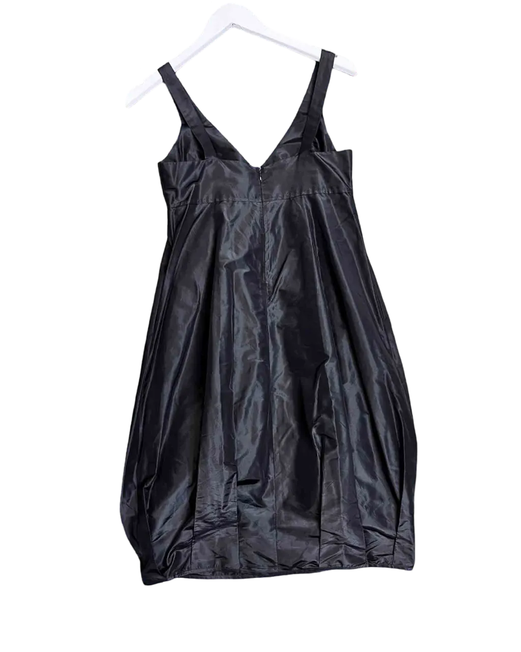 Size 4 (14) | Zero x Maria Cornejo Black Silk Midi Dress