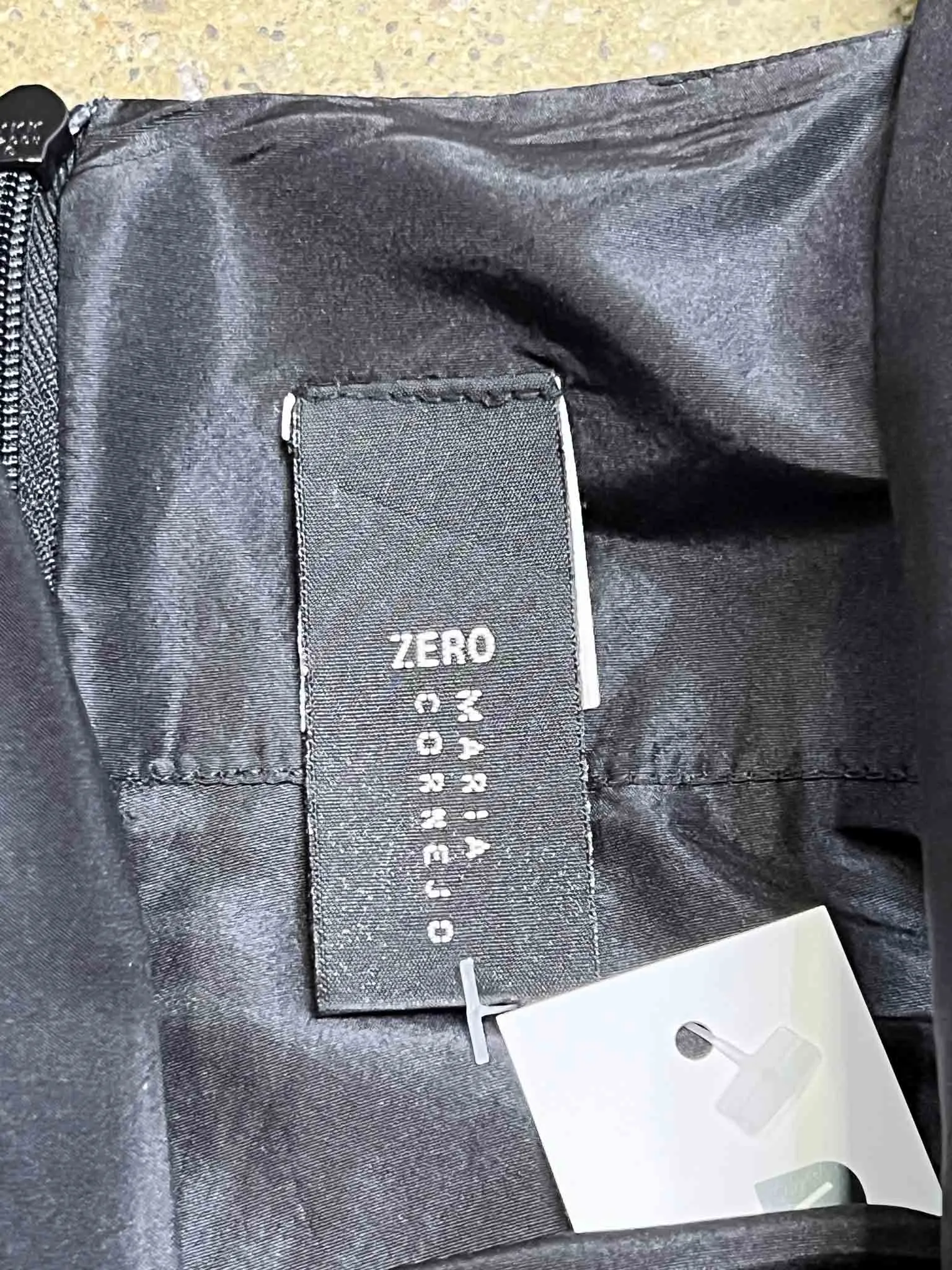 Size 4 (14) | Zero x Maria Cornejo Black Silk Midi Dress