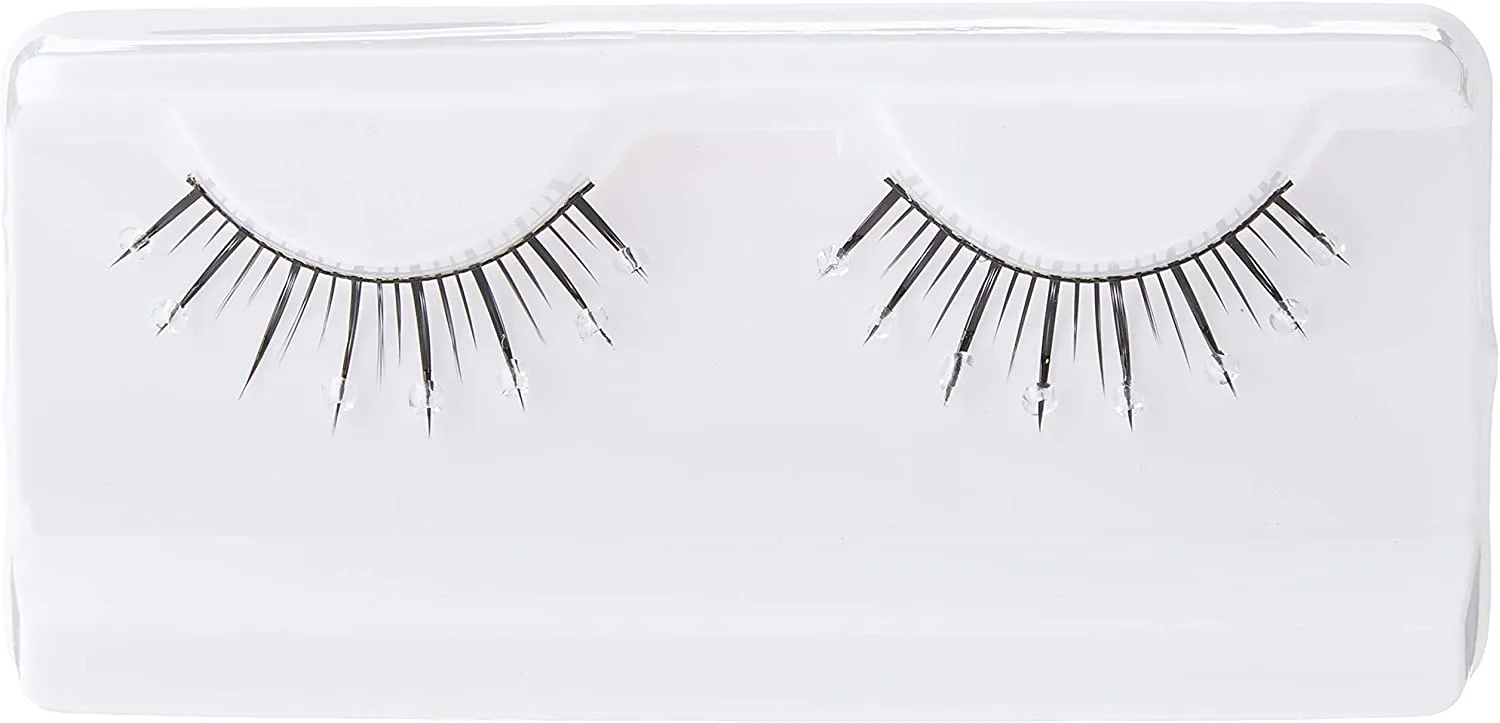 Smiffys Glamorous Droplet Eyelashes with Glue (34998)