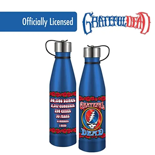Steal Your Face One Band 17 oz Stainless Steel Pin Bottle - Durable, Stylish, and Eco-Friendly Water Bottle for Everyday Use