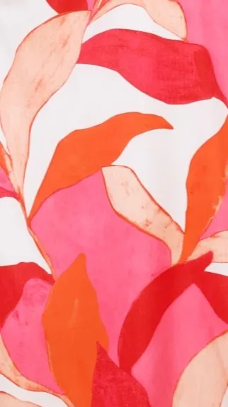 Talisa Maxi Dress - Pink / Orange Floral Billy J