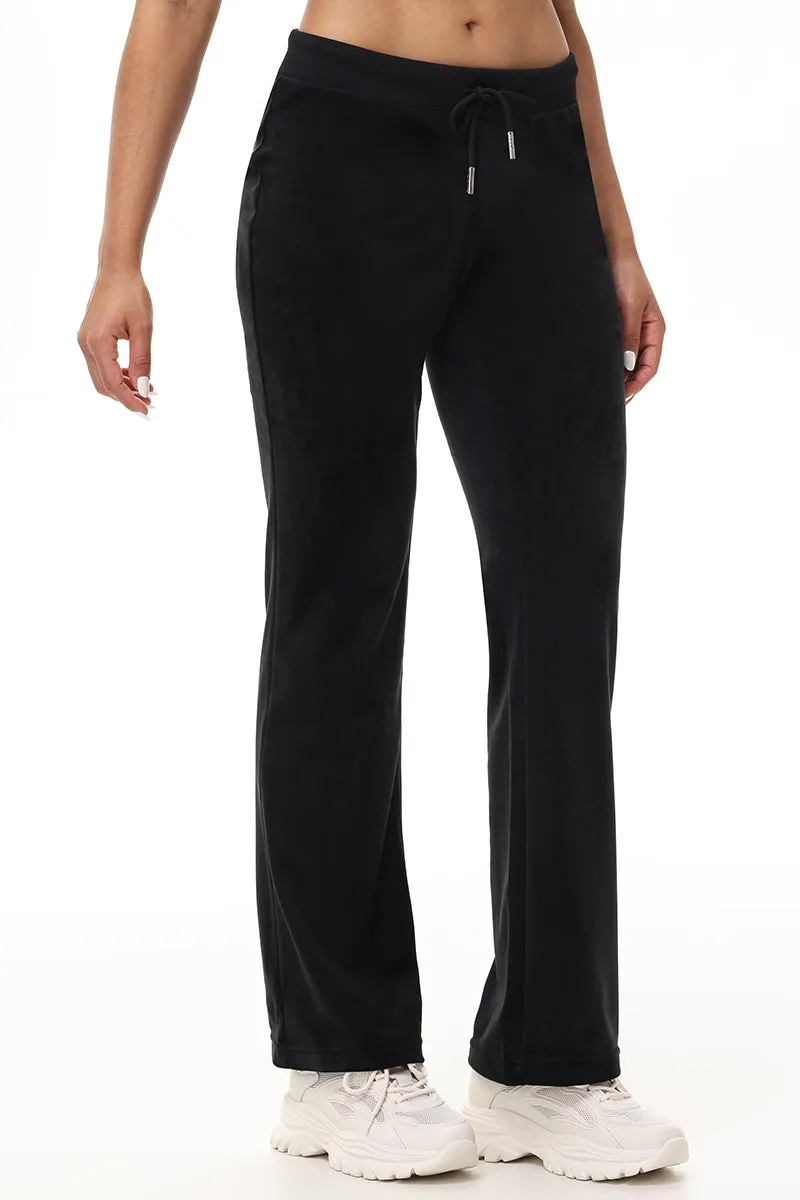 Technicolor Customizable Big Bling Velour Track Pants Juicy Couture