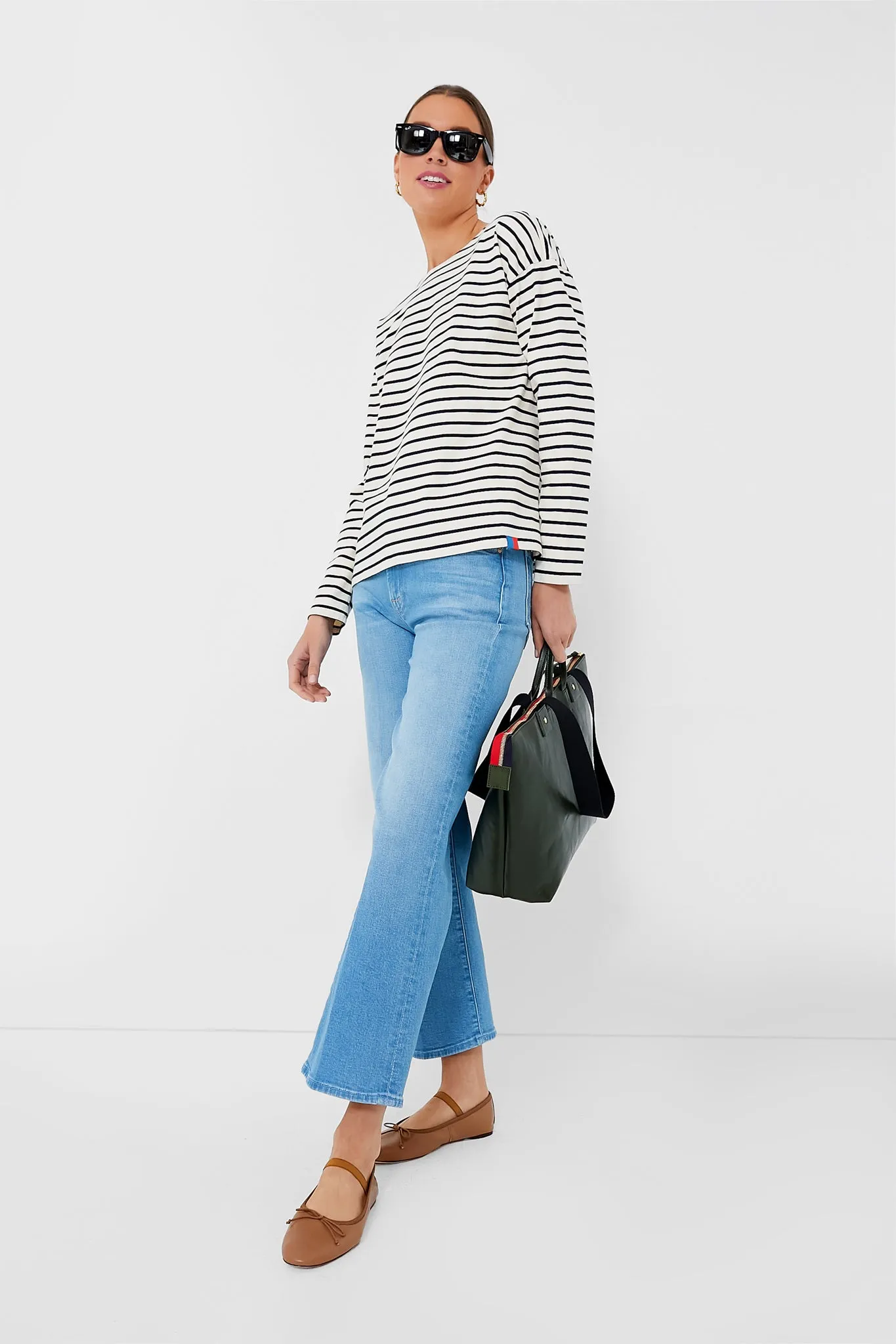 The Cream and Navy Boyfriend