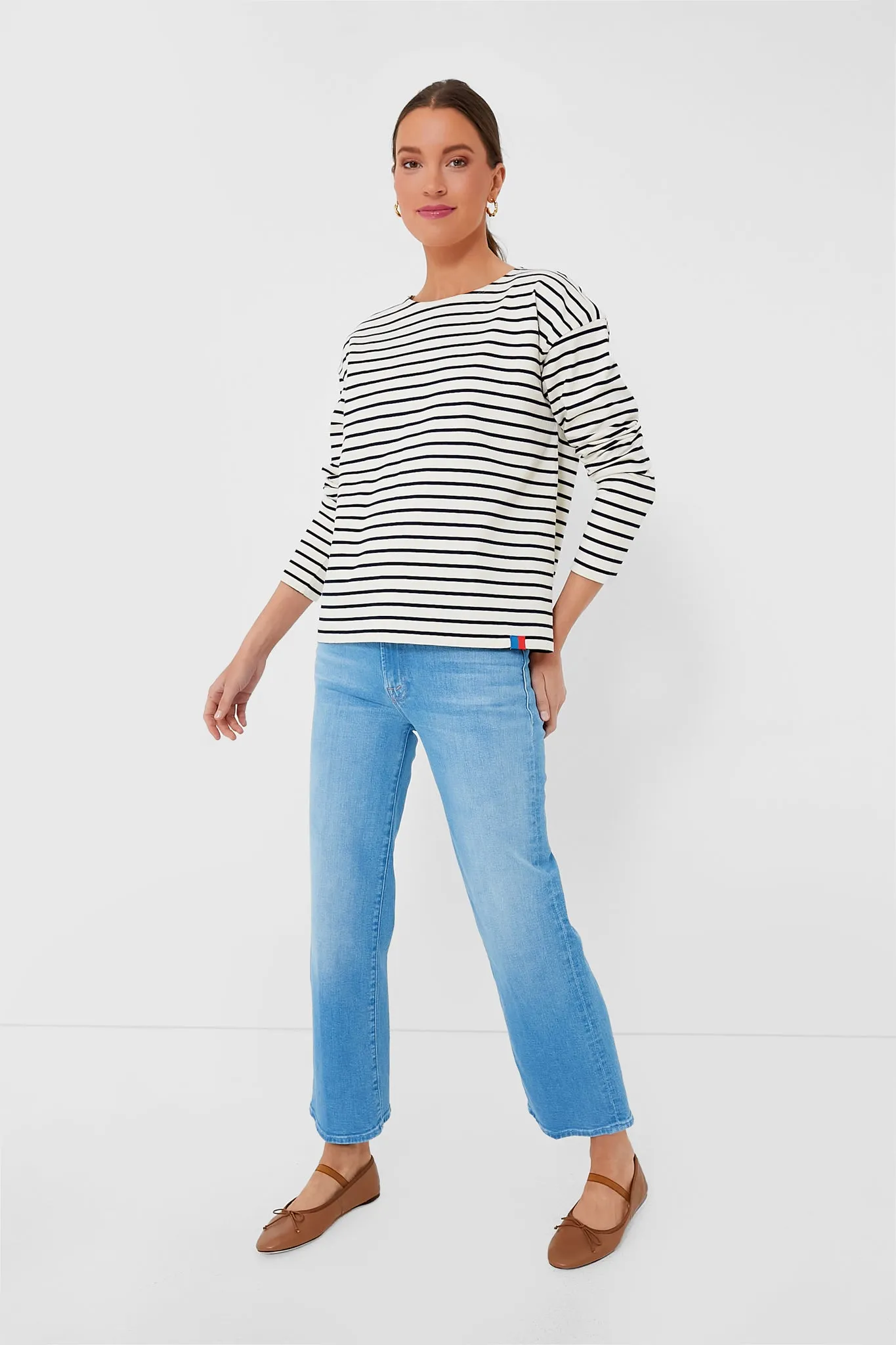 The Cream and Navy Boyfriend