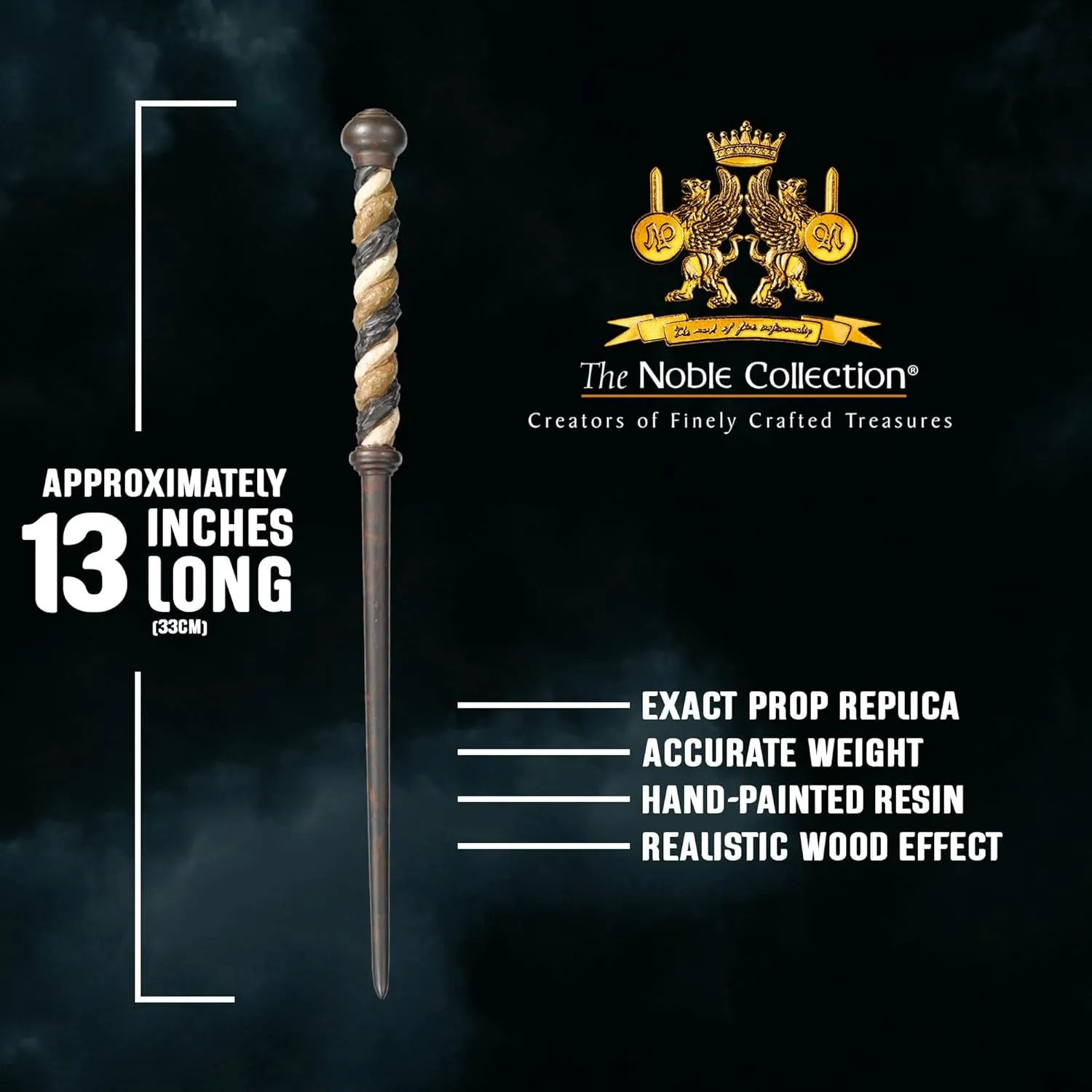 The Noble Collection Harry Potter Wizarding World - Alecto Carrow Character Wand (NN8280)
