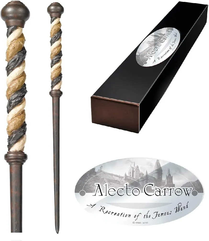 The Noble Collection Harry Potter Wizarding World - Alecto Carrow Character Wand (NN8280)