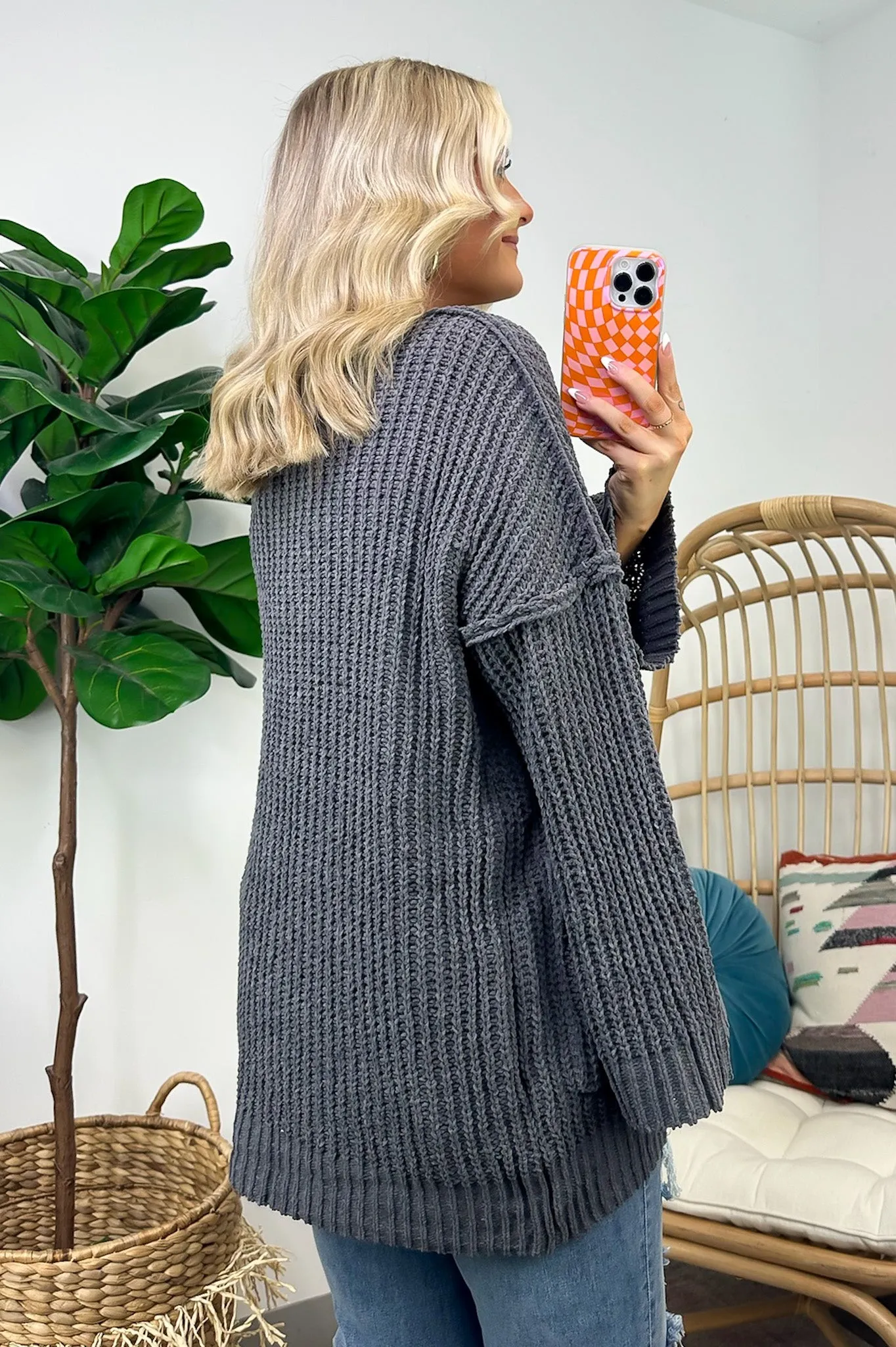 Toasty Chic Long Sleeve Pocket Cardigan - FINAL SALE